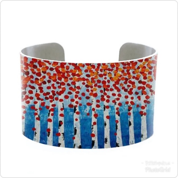 Jewelry - Flowering Tree Cuff Bracelet